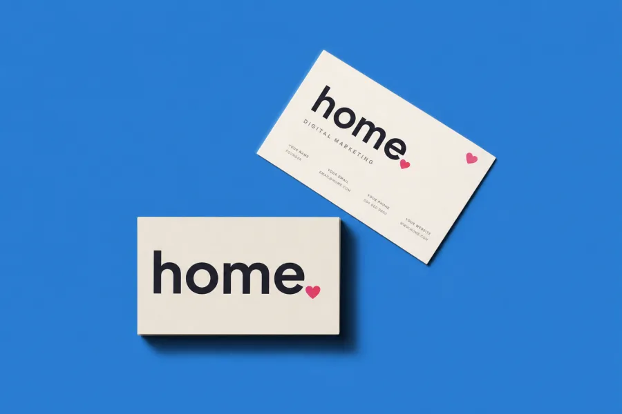 Estate-agency Business cards, branded